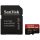 Sandisk 128GB SD micro (SDXC Class 10 UHS-I U3) Extreme Pro memória kártya adapterrel