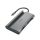 Hama 200102 FIC antracit USB 3.1 Type-C 7in1 HUB (USB 3.1, HDMI, VGA, LAN, USB-C, PD)