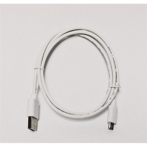 Hama micro USB - USB A 1m fehér adatkábel