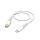 Hama 201603 FIC E3 Lightning - USB Type-C, 1,5m, fehér adatkábel