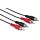Hama 205085 FIC ECO 2RCA 1,5 m összekötőkábel