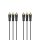 Hama FIC AV 3rca-3rca 1,5m összekötőkábel