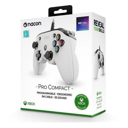 BigBen Nacon Pro Compact Xbox Series fehér kontroller