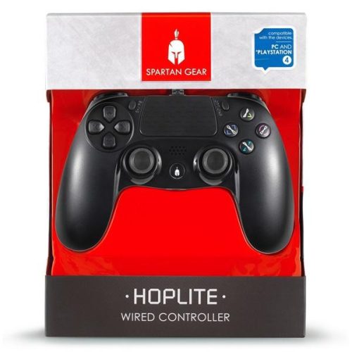 Spartan Gear - Hoplite PS4 vezetékes fekete kontroller