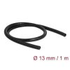 Delock 60457 1mx13mm fekete kábelvédő borítás