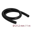 Delock 60458 1mx21,2mm fekete kábelvédő borítás