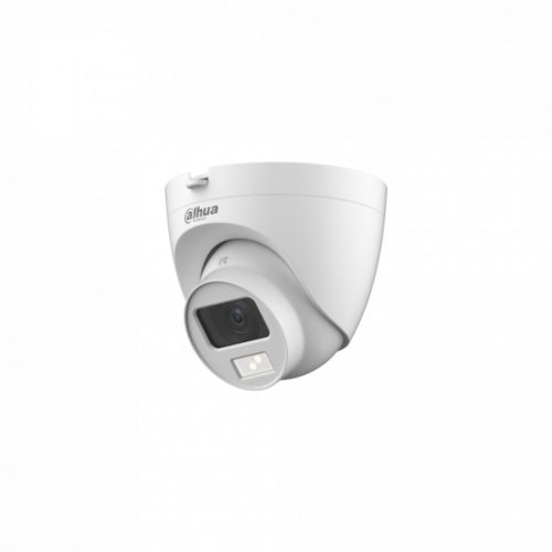 Dahua Analóg dómkamera - HAC-HDW1500CLQ-IL-A (Duallight; 5MP, kültéri, 2,8mm, IR20m+LED20m ICR, IP67, DWDR, mikrofon)