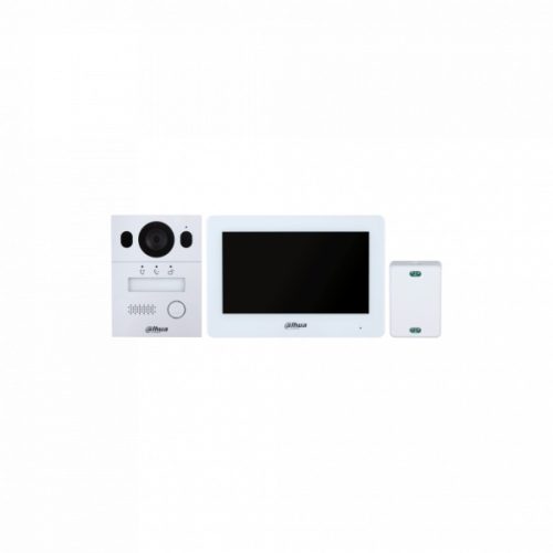Dahua Digitális video kaputelefon szett 2 vezetékes - KTX01(S) (VTO2003F + VTH5123H-W (Wifi) + VTNC1003C + VTM115)