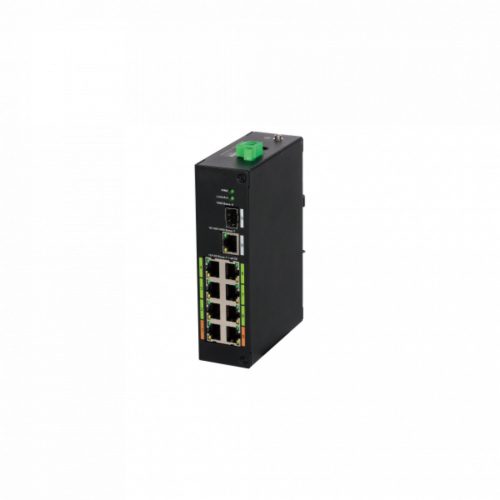Dahua PoE switch - LR2110-8ET-120 (8x 100Mbps; 8 port ePoe; 2x SFP, 120W)