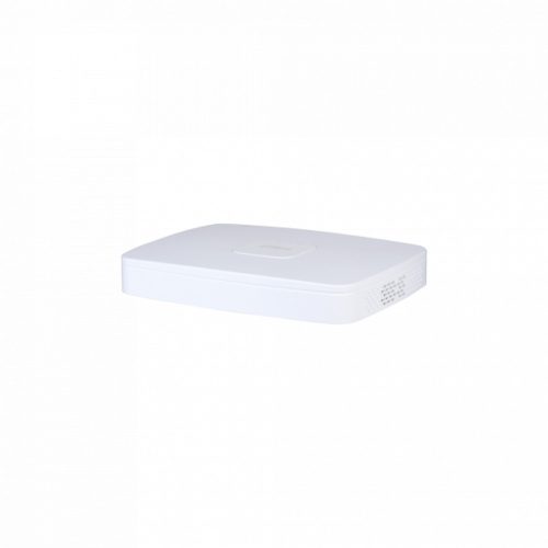 Dahua NVR Rögzítő - NVR4108-8P-EI (8 csatorna, H265+, 8port PoE, 80Mbps, HDMI+VGA, 2xUSB, 1xSata, AI)