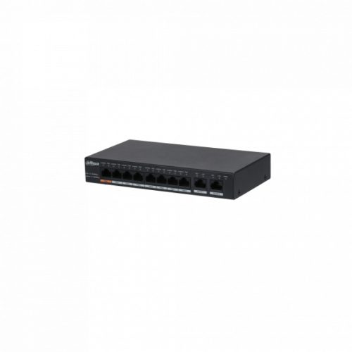 Dahua PoE switch - PFS3010-8GT-96 (8x 1Gbps PoE + 2x 1Gbps port, 96W)