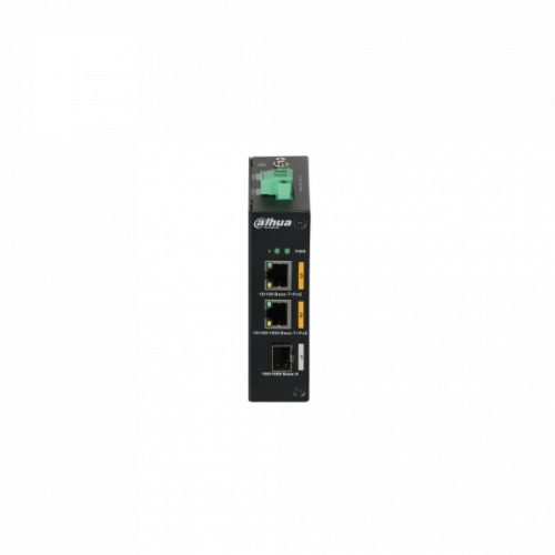 Dahua PoE switch - PFS3103-1GT1ET-60 (1x 100Mbps PoE + 1x 1Gbps PoE + 1xSFP)
