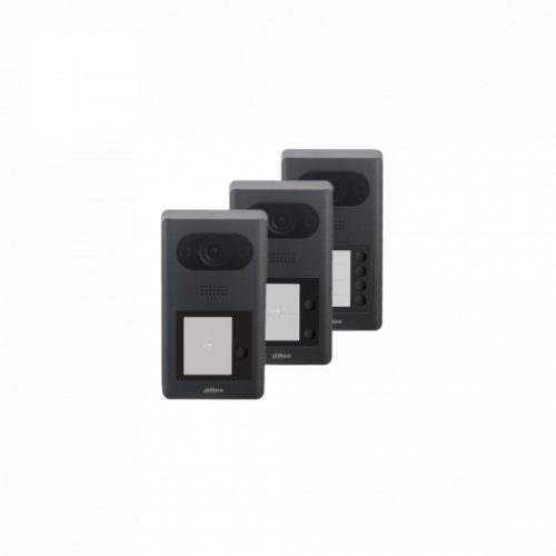 Dahua IP video kaputelefon - VTO3211D-P2 (2gombos, kültéri egység, 2MP, IP65, ICR,audio,RFID olvasó,I/O,IK08,12VDC/PoE)