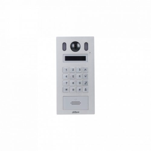 Dahua IP video kaputelefon - VTO6221E-P (kültéri egység, 2MP, IK08, IP65, ICR, audio,RFID olvasó, Mifare, I/O,12VDC/PoE)