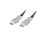 Lanberg 50m aktív optikai HDMI apa-apa fekete AOC kábel