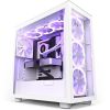 NZXT H7 Elite 2023 Fehér (Táp nélküli) ablakos MATX ház