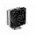 DeepCool CPU Cooler - AG400 (31,6 dB; max, 128,93 m3/h; 4pin csatlakozó, 4 db heatpipe, 12cm, PWM)