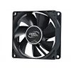 DeepCool Cooler 8cm - XFAN 80 (20.3dB; max. 37,03 m3/h; 3pin csatlakozó; 8cm, ház hűtésre)
