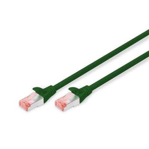 DIGITUS CAT6 S-FTP LSZH 0,25m zöld patch kábel