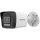 Hikvision 2 MP fix EXIR IP mini csőkamera; IR/láthatófény; beépített mikrofon
