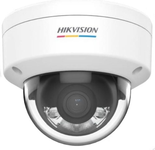 Hikvision 4 MP WDR fix ColorVu IP dómkamera; láthatófény