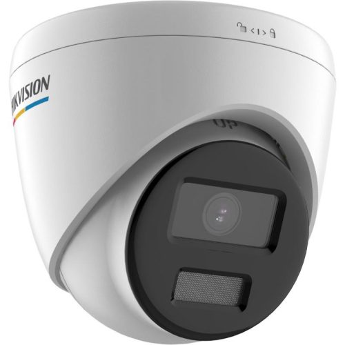 Hikvision 4 MP WDR fix ColorVu IP turret kamera; láthatófény; beépített mikrofon