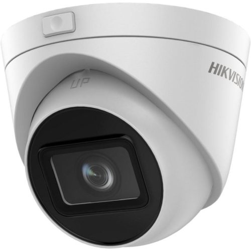 Hikvision 2 MP WDR motoros zoom EXIR IP turret kamera; hang I/O; riasztás I/O