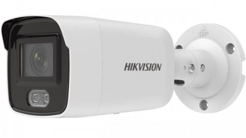 Hikvision 2 MP WDR fix ColorVu AcuSense IP csőkamera; láthatófény