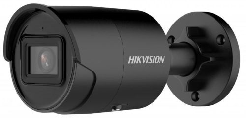 Hikvision 6 MP AcuSense WDR fix EXIR IP csőkamera; beépített mikrofon; fekete
