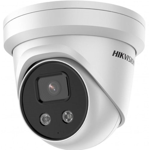 Hikvision 4 MP AcuSense WDR fix EXIR IP turret kamera; 30 m IR-távolsággal