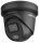 Hikvision 4 MP WDR fix ColorVu AcuSense IP turret kamera; láthatófény; beépített mikrofon; fekete