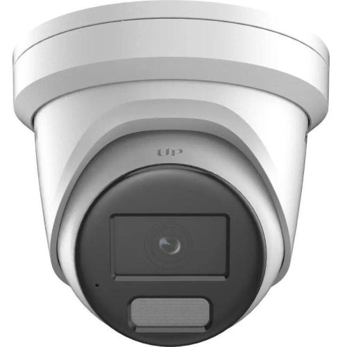 Hikvision 4 MP WDR fix ColorVu IP turret kamera; IR/láthatófény; beépített mikrofon