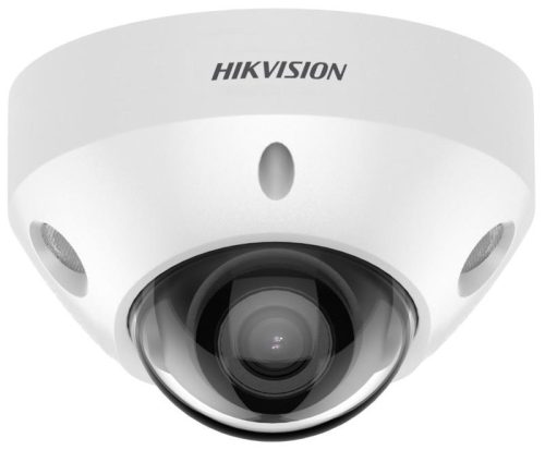 Hikvision 4 MP WDR fix ColorVu AcuSense IP mini dómkamera; riasztás I/O; hang I/O; mikrofon