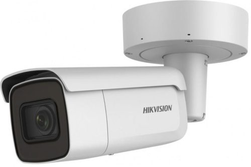 Hikvision 6 MP AcuSense WDR motoros zoom EXIR IP csőkamera; hang I/O; riasztás I/O; integrált RJ45