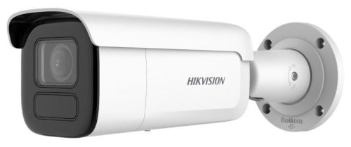 Hikvision 8 MP AcuSense WDR motoros zoom EXIR IP csőkamera; hang I/O; risztás I/O; NEMA 4X