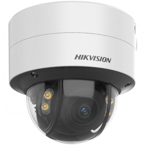 Hikvision 4 MP ColorVu AcuSense WDR motoros IP dómkamera; láthatófény