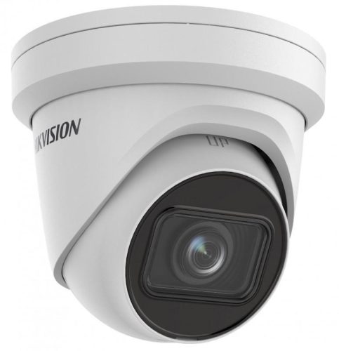 Hikvision 2 MP WDR motoros zoom EXIR IP turret kamera; hang I/O; riasztás I/O