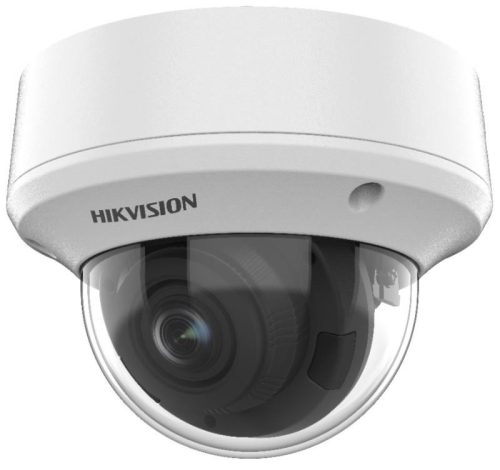 Hikvision 5 MP THD vandálbiztos motoros zoom EXIR dómkamera; PoC