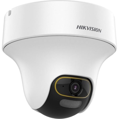 Hikvision 2 MP ColorVu THD WDR PT dómkamera; mikrofon; fény riasztás