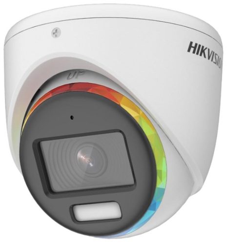 Hikvision 2 MP ColorVu THD WDR fix turret kamera; láthatófény; beépített mikrofon