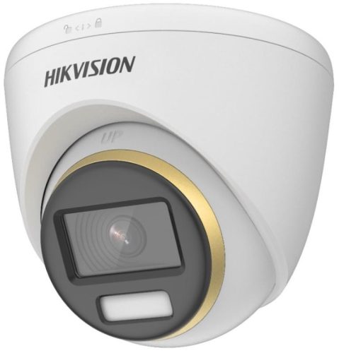 Hikvision 5 MP ColorVu THD WDR fix turret kamera; láthatófény; PoC