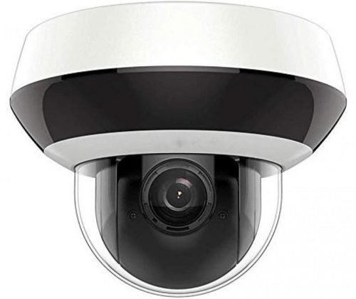 Hikvision 4 MP IR IP mini PTZ dómkamera; 4x zoom; 12 VDC/PoE; wifi