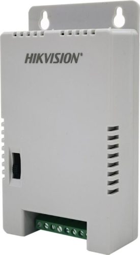 Hikvision Kapcsolóüzemű tápegység 4x 12 VDC/1 A kimenet; falra szerehető