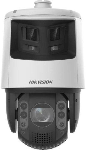 Hikvision TandemVu Smart link IP panoráma+PTZ kamera; 4 MP; 32x zoom; riasztás I/O; hang I/O