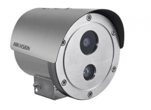 Hikvision 2 MP WDR robbanásbiztos EXIR fix IP csőkamera; hang I/O; riasztás I/O; 230 VAC/PoE