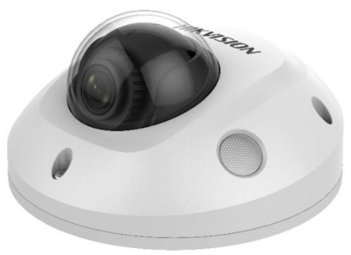 Hikvision 2 MP EXIR IP dómkamera mobil alkalmazásra; mikrofon; 9-36 VDC/PoE