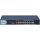 Hikvision 18 portos PoE switch (130 W); 16 PoE + 1 RJ45 uplink port + 1 kombinált uplink; nem menedzselhető