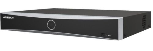 Hikvision 8 csatornás AcuSense NVR; 80/80 Mbps be-/kimeneti sávszélesség