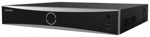 Hikvision 16 csatornás AcuSense PoE NVR; 160/256 Mbps be-/kimeneti sávszélesség; riasztás I/O