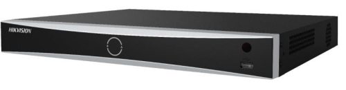 Hikvision 8 csatornás AcuSense PoE NVR; 320/256 Mbps be-/kimeneti sávszélesség